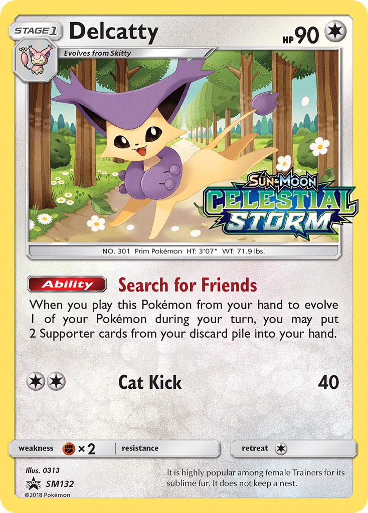 Delcatty (SM132) [Sun & Moon: Black Star Promos] | Gam3 Escape