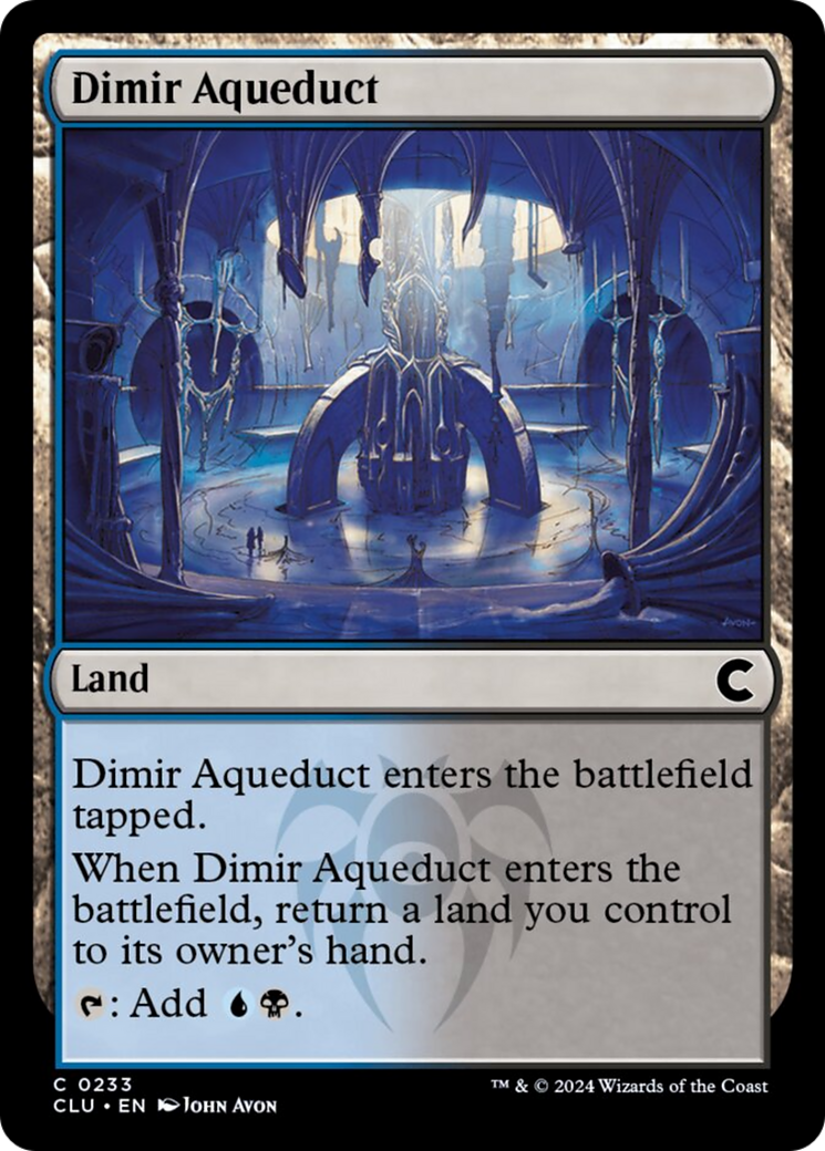 Dimir Aqueduct [Ravnica: Clue Edition] | Gam3 Escape