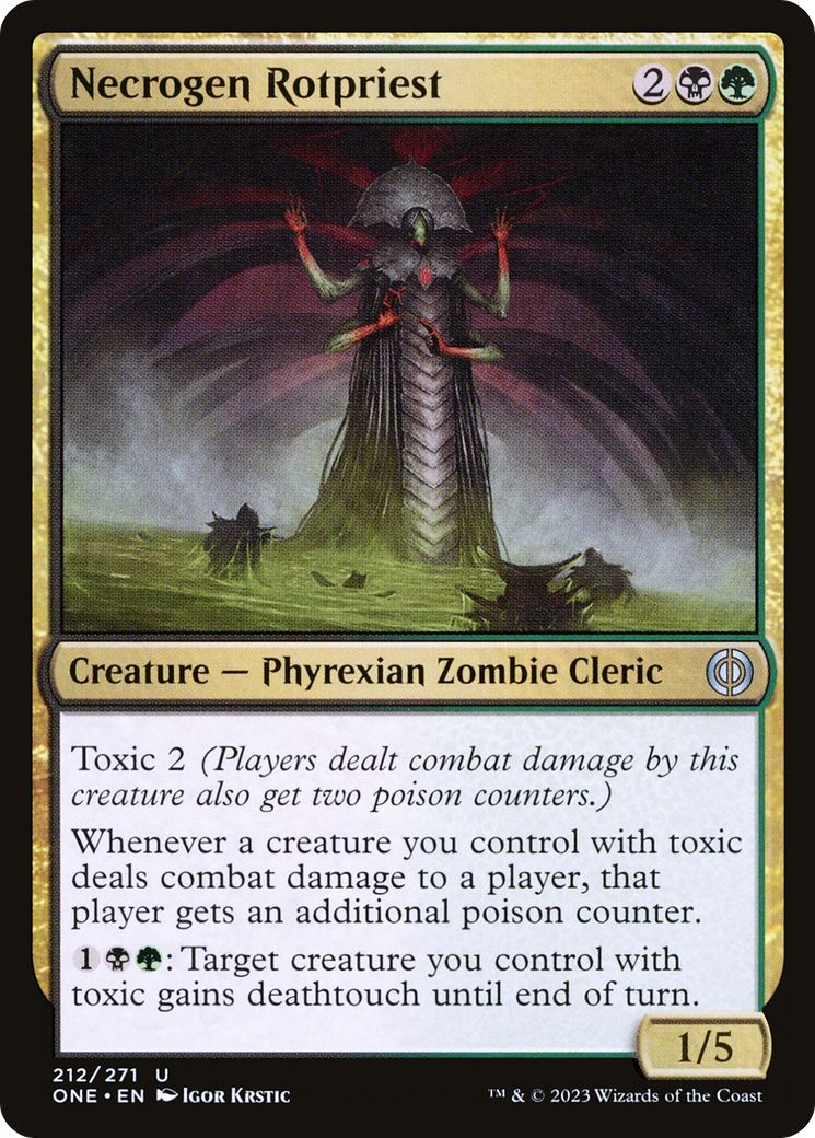 Necrogen Rotpriest [Phyrexia: All Will Be One] | Gam3 Escape
