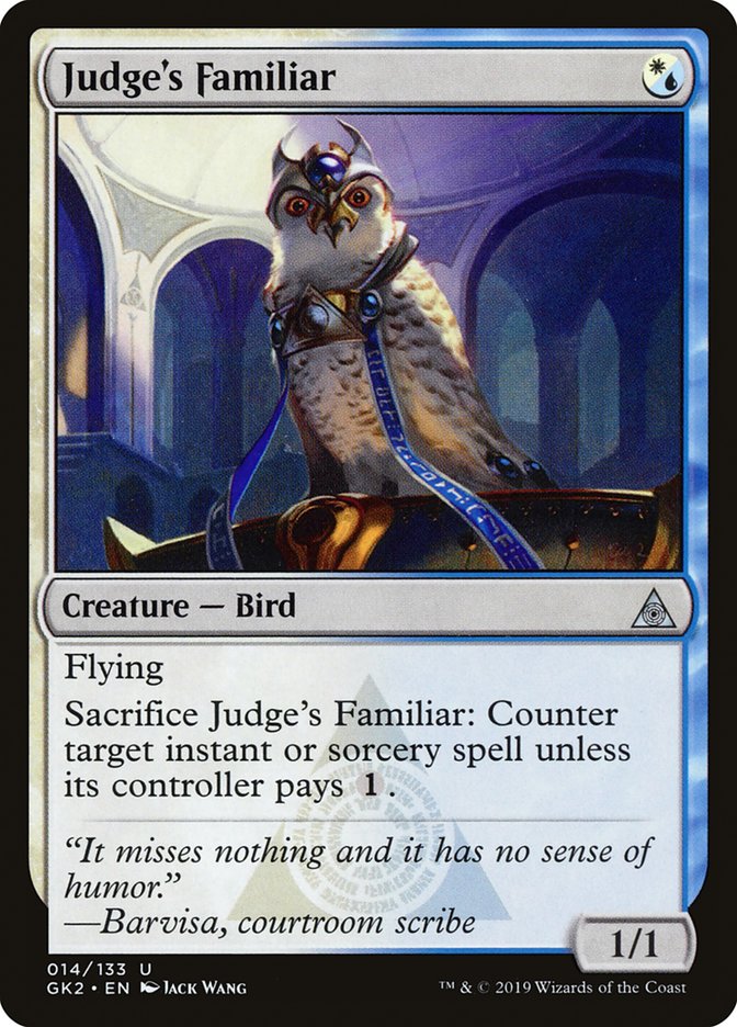 Judge's Familiar [Ravnica Allegiance Guild Kit] | Gam3 Escape