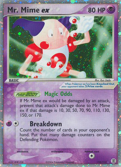Mr. Mime ex (110/112) [EX: FireRed & LeafGreen] | Gam3 Escape