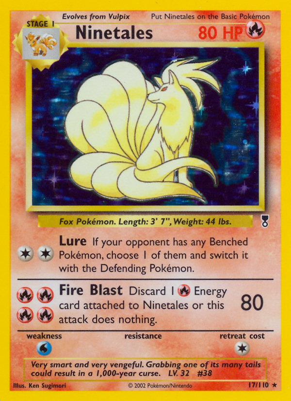 Ninetales (17/110) [Legendary Collection] | Gam3 Escape