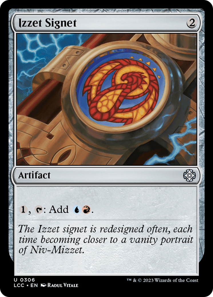 Izzet Signet [The Lost Caverns of Ixalan Commander] | Gam3 Escape