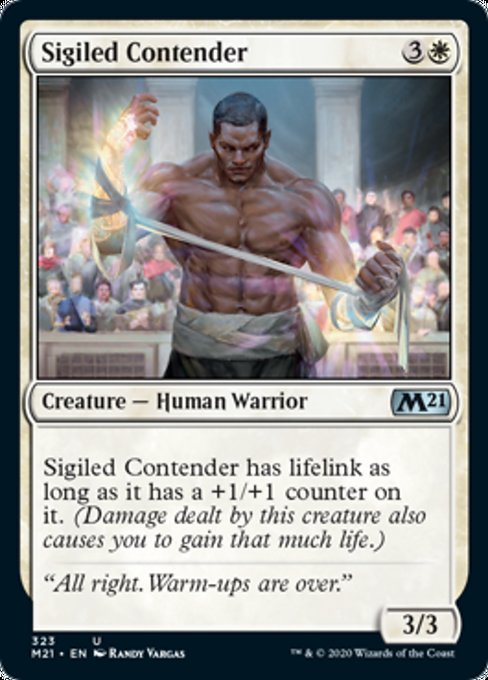 Sigiled Contender [Core Set 2021] | Gam3 Escape