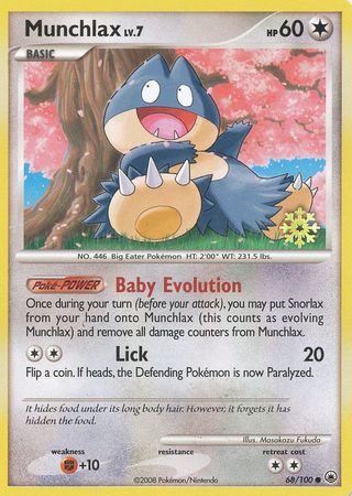 Munchlax (68/100) [Countdown Calendar Promos] | Gam3 Escape