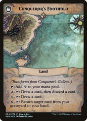 Conqueror's Galleon // Conqueror's Foothold (Buy-A-Box) [Ixalan Treasure Chest] | Gam3 Escape