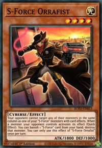 S-Force Orrafist [BLVO-EN013] Super Rare | Gam3 Escape