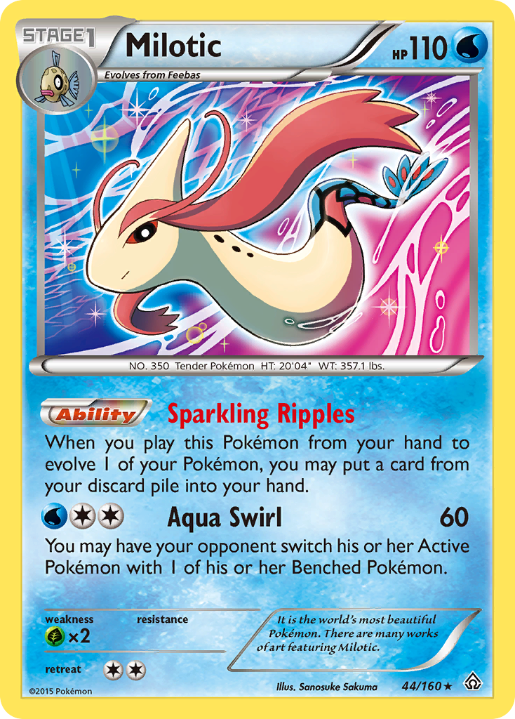 Milotic (44/160) [XY: Primal Clash] | Gam3 Escape