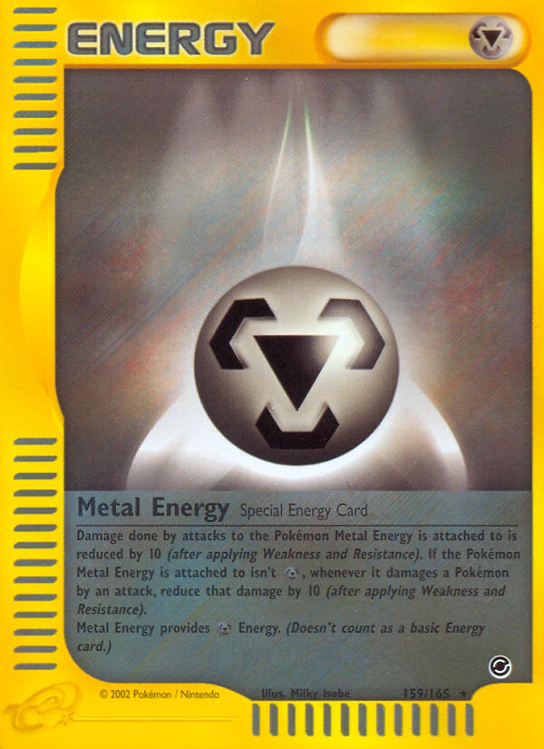 Metal Energy (159/165) [Expedition: Base Set] | Gam3 Escape