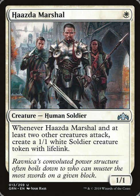 Haazda Marshal [Guilds of Ravnica] | Gam3 Escape