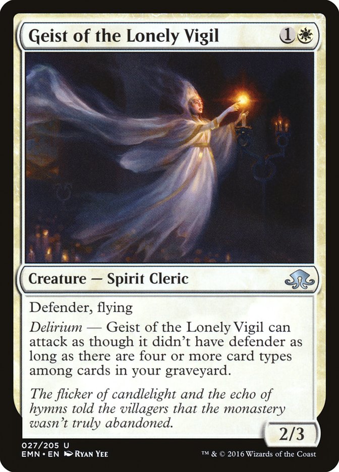 Geist of the Lonely Vigil [Eldritch Moon] | Gam3 Escape