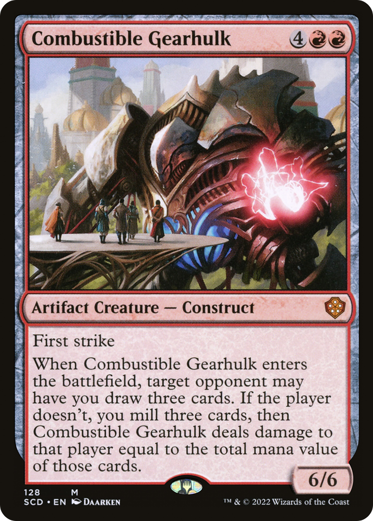 Combustible Gearhulk [Starter Commander Decks] | Gam3 Escape