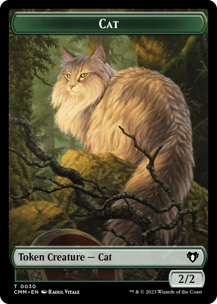 Cat Token (30) [Commander Masters Tokens] | Gam3 Escape