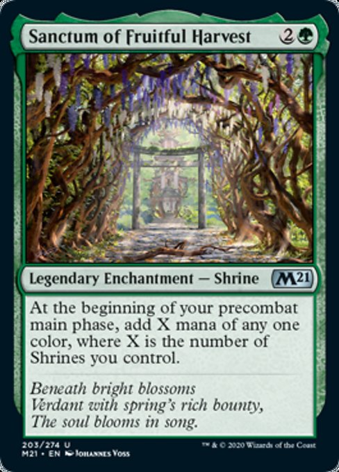 Sanctum of Fruitful Harvest [Core Set 2021] | Gam3 Escape