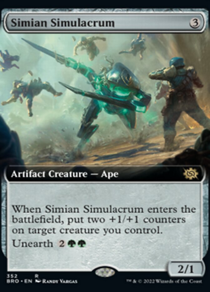 Simian Simulacrum (Extended Art) [The Brothers' War] | Gam3 Escape