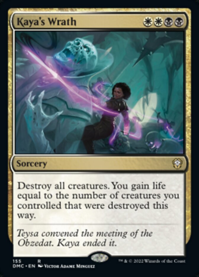 Kaya's Wrath [Dominaria United Commander] | Gam3 Escape