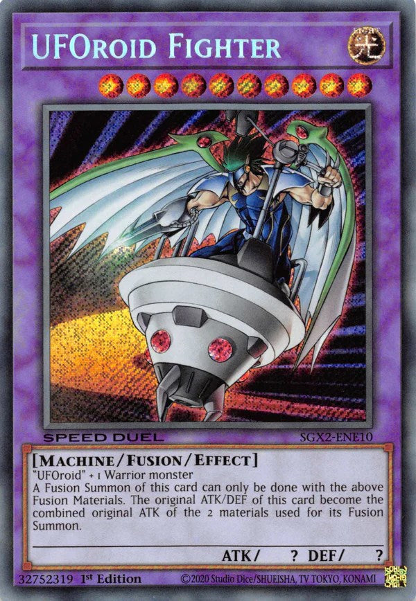 UFOroid Fighter [SGX2-ENE10] Secret Rare | Gam3 Escape