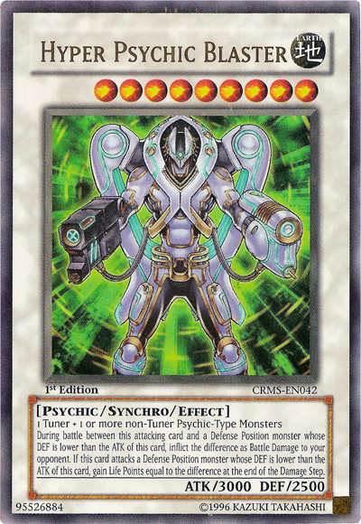 Hyper Psychic Blaster [CRMS-EN042] Ultra Rare | Gam3 Escape