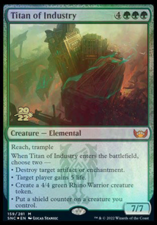 Titan of Industry [Streets of New Capenna Prerelease Promos] | Gam3 Escape