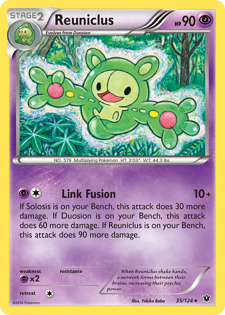 Reuniclus (35/124) [XY: Fates Collide] | Gam3 Escape