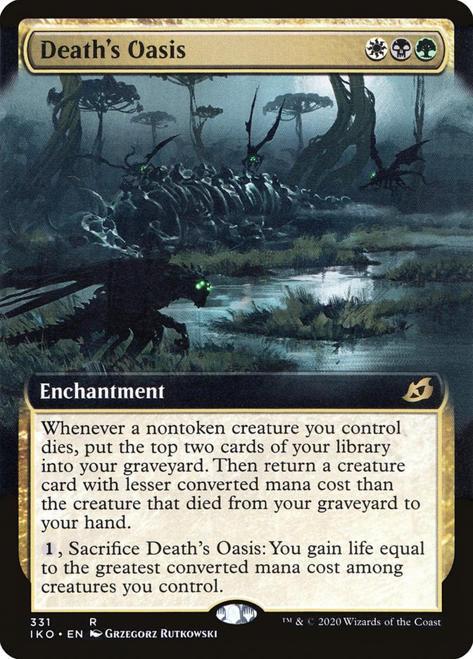 Death's Oasis (Extended Art) [Ikoria: Lair of Behemoths] | Gam3 Escape