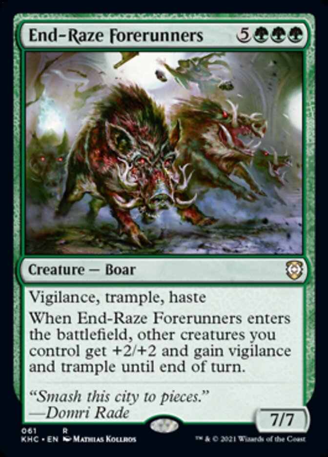 End-Raze Forerunners [Kaldheim Commander] | Gam3 Escape