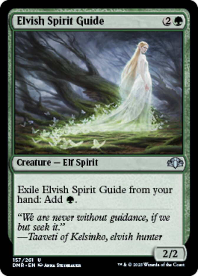 Elvish Spirit Guide [Dominaria Remastered] | Gam3 Escape
