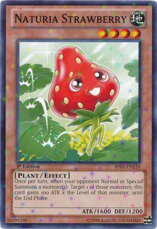 Naturia Strawberry [BP01-EN210] Starfoil Rare | Gam3 Escape