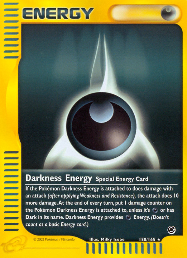 Darkness Energy (158/165) [Expedition: Base Set] | Gam3 Escape