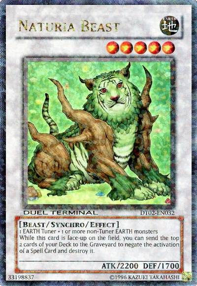 Naturia Beast [DT02-EN032] Ultra Rare | Gam3 Escape