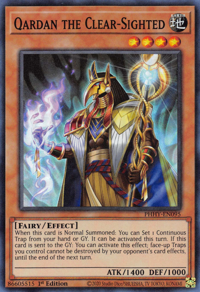 Qardan the Clear-Sighted [PHHY-EN095] Super Rare | Gam3 Escape