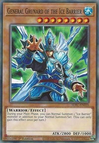 General Grunard of the Ice Barrier [SDFC-EN018] Common | Gam3 Escape