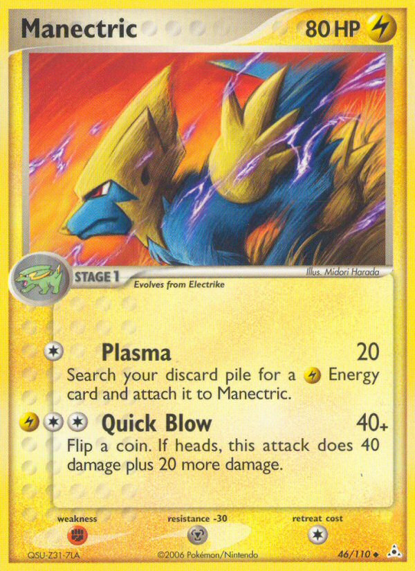 Manectric (46/110) [EX: Holon Phantoms] | Gam3 Escape