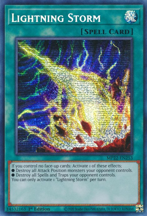 Lightning Storm [MP22-EN253] Prismatic Secret Rare | Gam3 Escape