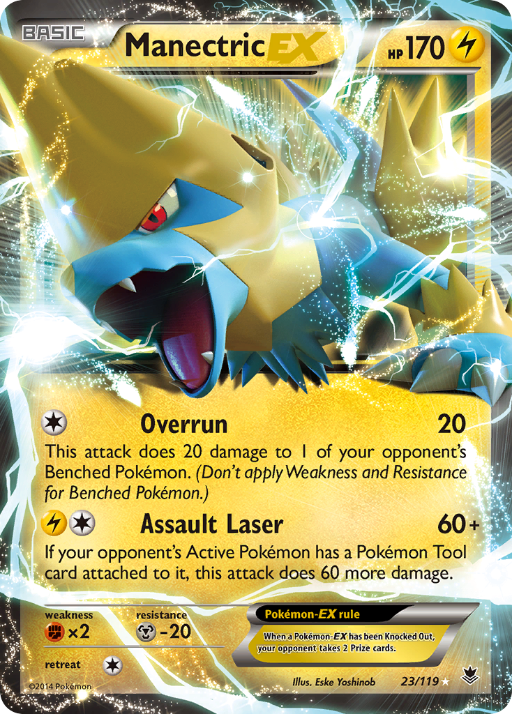 Manectric EX (23/119) [XY: Phantom Forces] | Gam3 Escape