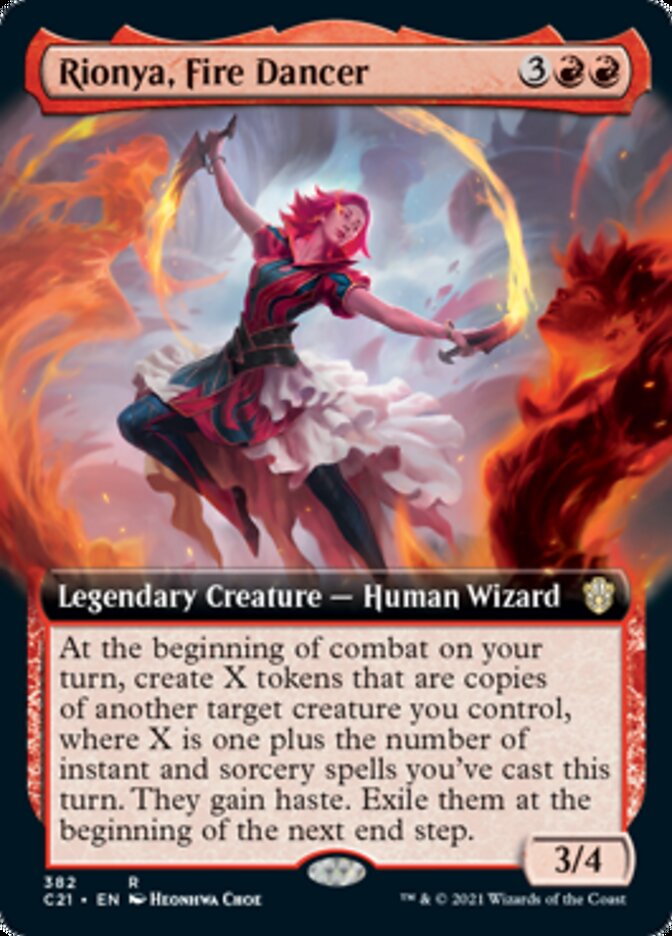 Rionya, Fire Dancer (Extended) [Commander 2021] | Gam3 Escape