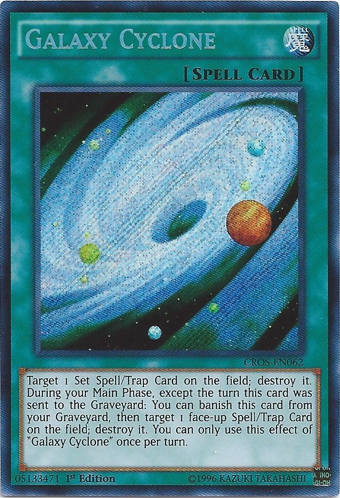 Galaxy Cyclone [CROS-EN062] Secret Rare | Gam3 Escape