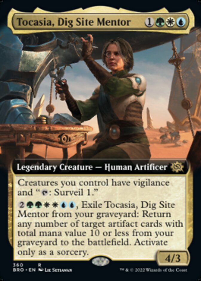 Tocasia, Dig Site Mentor (Extended Art) [The Brothers' War] | Gam3 Escape