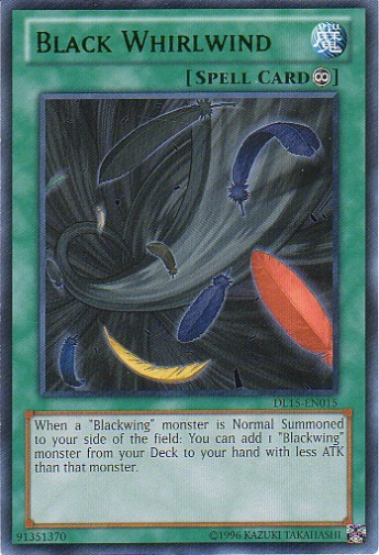 Black Whirlwind (Green) [DL15-EN015] Rare | Gam3 Escape