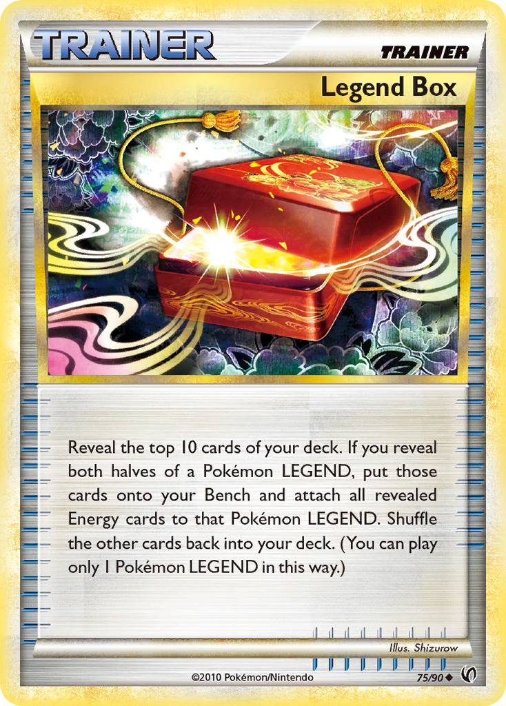 Legend Box (75/90) [HeartGold & SoulSilver: Undaunted] | Gam3 Escape