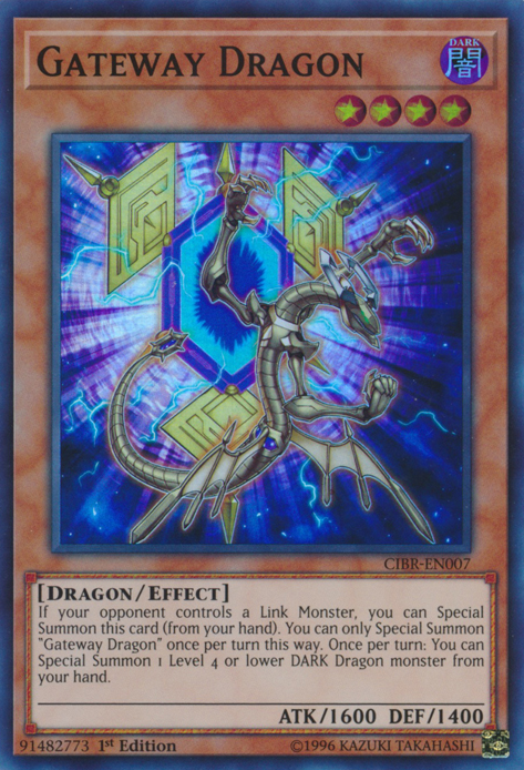 Gateway Dragon [CIBR-EN007] Super Rare | Gam3 Escape
