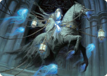 Patrician Geist Art Card [Innistrad: Midnight Hunt Art Series] | Gam3 Escape