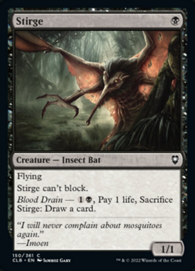 Stirge [Commander Legends: Battle for Baldur's Gate] | Gam3 Escape