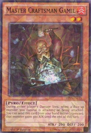 Master Craftsman Gamil [BP03-EN115] Shatterfoil Rare | Gam3 Escape