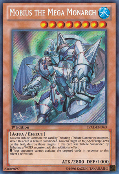 Mobius the Mega Monarch [LVAL-EN040] Secret Rare | Gam3 Escape