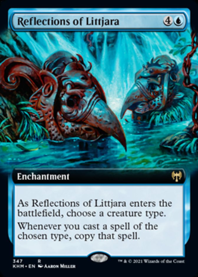 Reflections of Littjara (Extended Art) [Kaldheim] | Gam3 Escape