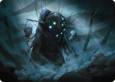 Meldweb Curator Art Card [Phyrexia: All Will Be One Art Series] | Gam3 Escape