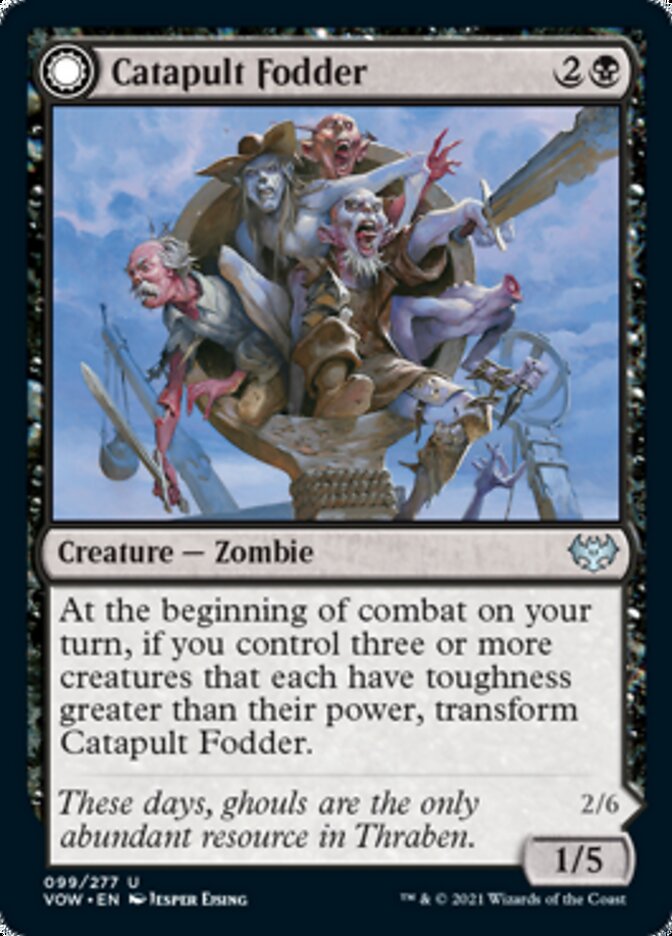 Catapult Fodder // Catapult Captain [Innistrad: Crimson Vow] | Gam3 Escape