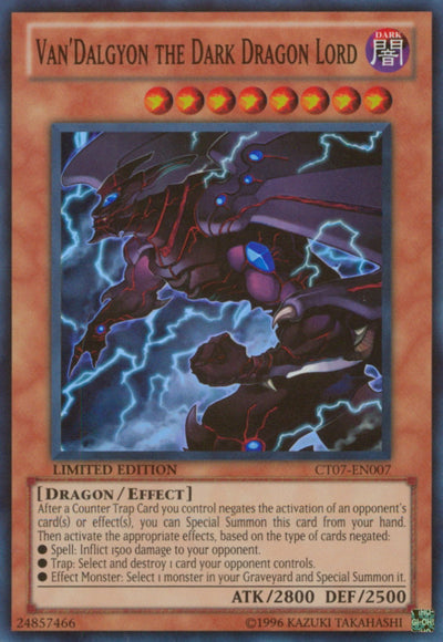 Van'Dalgyon The Dark Dragon Lord [CT07-EN007] Super Rare | Gam3 Escape