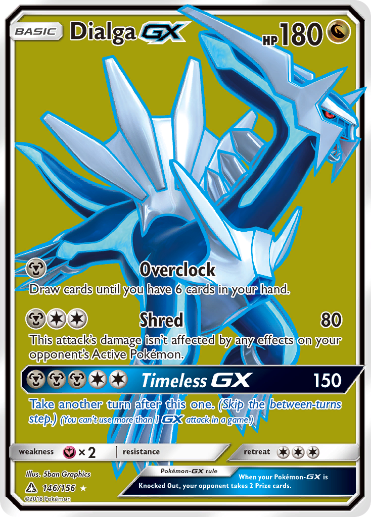 Dialga GX (146/156) [Sun & Moon: Ultra Prism] | Gam3 Escape